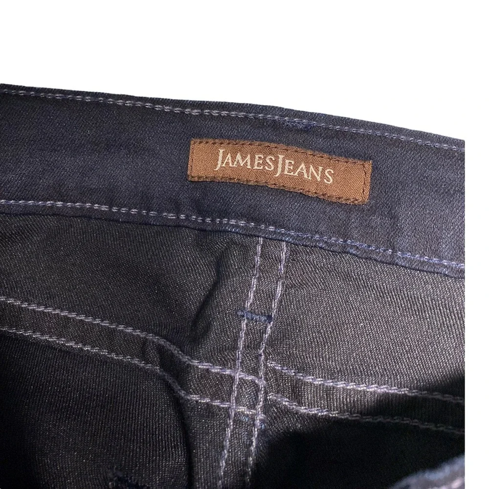 James Jeans 28 28x32 Reboot‎ Petite Bootcut Denim Dark Stretch dark Blue Women's
